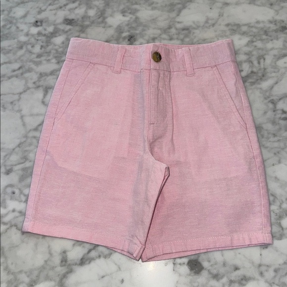 Janie and Jack Other - Janie & Jack Pink Linen Shorts 5Y